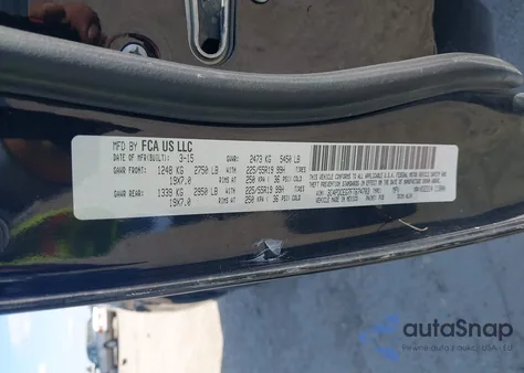 2015 Dodge Journey R/T from USA, damaged, VIN 3C4PDCEG7FT674703